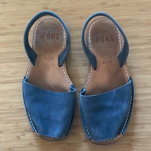 Avarca PONS sandals size 7 blue